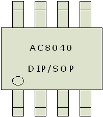 AC8040 װʽDIP8 / SOP8